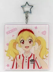 【中古】キーホルダー 星宮いちご 描き下ろし ROUND1ver. BIGアクリルキーホルダー 「アイカツ! 10th STORY ～未来へのSTARWAY～×ROUND1」
