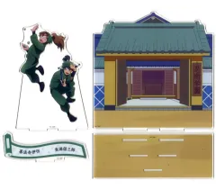 【中古】アクリルスタンド・アクリルパネル 伊作＆留三郎 ビッグジオラマアクリルスタンド 「劇場版 忍たま乱太郎 ドクタケ忍者隊最強の軍師」 モーリーファンタジー・PALO限定