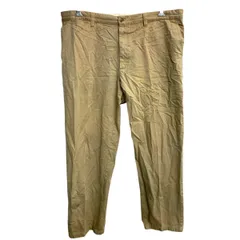 BURBERRY チノパン W41 バーバリー ビッグサイズ ベージュ コットン 古着卸 アメリカ仕入 2412-165