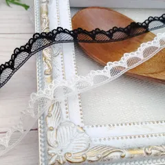 ラッセルレースH 1cm幅 4m