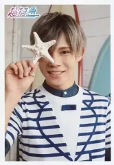 【中古】生写真(男性) 超特急/カイ(小笠原海)/バストアップ・衣装白.青・目元貝殻/Bullet Train 5th Anniversary Tour 2017「Trans NIPPON Express」生写真 第28弾