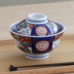 [美濃焼 食器 陶器]錦牡丹 5.0蓋丼 どんぶり 茶碗