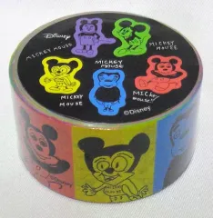 【中古】シール・ステッカー(男性) 嵐 マスキングテープ 「ARASHI EXHIBITION “JOURNEY” 嵐を旅する展覧会」 ミッキーマウスグッズ