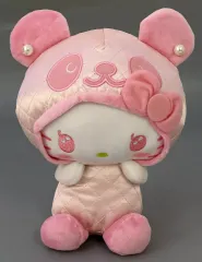 【中古】ぬいぐるみ ハローキティ(B/ピンク) ハッピーブライドBIGぬいぐるみ 「パンダ ハローキティ」