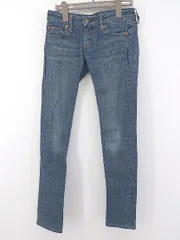 ◇ BLACK BY MOUSSY ブラックバイマウジー ジーンズ デニム スキニー パンツ サイズ23 インディゴ レディース P  【1304250009882】