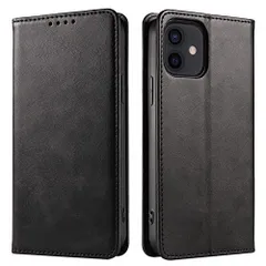 iphone1212pro_ブラック iphone12 ケース iPhone 12 Pro ケース イフォン12 ケース スマホケース 手帳型 携帯カバー レザー 耐衝撃 軽量 着脱しやすい 放熱性 マグネット式 カード収納 スタンド機能 iphone ケース