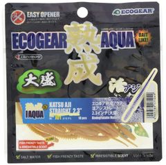 新品 エコギア(Ecogear) 熟成アクア 活アジストレート 2.3(大盛) J01 オキアミ