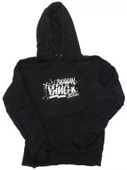 【中古】衣類 ロゴ パーカー Sサイズ ブラック 「シャーマンキング TSUTAYA限定POP UP SHOP」
