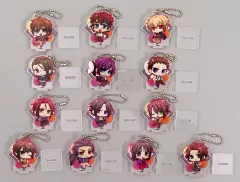 【中古】キーホルダー [単品] 集合 描きおろしちびキャラアクリルスタンドキーチェーン13個セット 「Switchソフト 薄桜鬼 真改 遊戯録 隊士達の大宴会 for Nintendo Switch スペシャルステラセット」 同梱特典