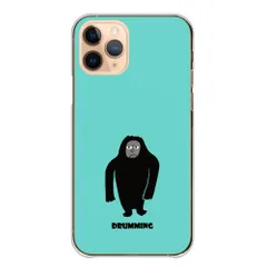 iPhone14ProMax ケース カバー アイフォン14 プロマックス スマホケース ハードケース ゴリラ かわいい 面白い クール かっこいい マウンテンゴリラ ドラミング 強い メンズ カラー02のサムネイル