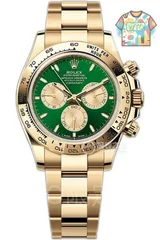 【今日WTO】ROLEX ロレックス コスモグラフ デイトナ 2025 新金緑面腕時計-WTO輸入2-UWF28