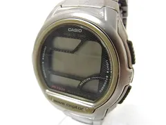 CASIO カシオ WV-58J SS クォーツ 電波時計 5気圧防水 腕時計 ウォッチ メンズ シルバー系 DK1308