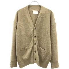 stein シュタイン 23SS Fine Cashmere Sable Knit Cardigan カシミヤセーブル カーディガン ST.459 ベージュ Sのサムネイル