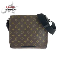 ルイヴィトン　モノグラムマカサー　ディストリクトPM　ショルダーバッグ　3851 楽天市場】【LOUIS VUITTON】ルイヴィトン『モノグラム マカサー