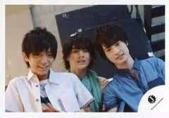【中古】生写真(ジャニーズ) 関西ジャニーズJr./金内柊真・平野紫耀・永瀬廉/横型・バストアップ・衣装白・緑・青/公式生写真