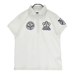 サイズ：1 PEARLY GATES パーリーゲイツ  半袖ポロシャツ  ホワイト系 [240101485949] ゴルフウェア レディース ストスト