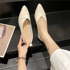 パンプス フラットパンプス パンプス 痛くない ぺたんこ バブーシュ ぺたんこ パンプス フラットパンプス 黒 レディース 靴 パンプス ローヒール パンプス ブラック 黒 バレエシューズ ポインテッドトゥパンプス シューズ wangjun04