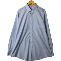 古着 ブルックスブラザーズ Brooks Brothers 346 長袖 コットンシャツ メンズXL相当/eaa551889