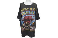 VINTAGE ヴィンテージ 90's CHICAGO BULLUS シカゴブルズ 1996 NBA WORLD CHAMPIONS Tシャツ サイズXL 良品 中古 4b001570