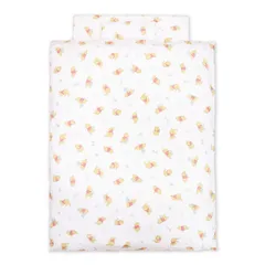 un doudou ディズニー 日本製 ベビー布団セット 11点セット 70×120cm くまのプーさん オーガニックコットン ダブルガーゼ ベビー用品 新品 新生児 全部洗える 出産準備 出産祝い ギフト RF NZ1125