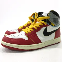 【三重本店】 中古 NIKE | ナイキ スニーカー AIR JORDAN 1 RETRO HIGH OG UNION エア ジョーダン 1 レトロ ハイ オージー ユニオン HV8563-600 レッド サイズ：27.5cm 【126】