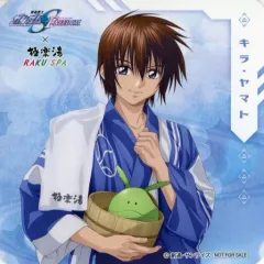 【中古】コースター キラ・ヤマト(等身) オリジナルコースター 「機動戦士ガンダムSEED FREEDOM×極楽湯・RAKU SPA」 コラボメニュー注文特典