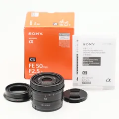 tkjn様】SONY FE 50mm F2.5G SEL50F25G