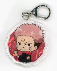 【中古】キーホルダー 両面宿儺 「呪術廻戦 アクリルキーホルダー 13.ミニキャライラスト」