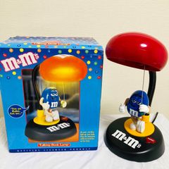 ☆ほぼ新品【m&m's エムアンドエムズ トーキング デスクライト 動作