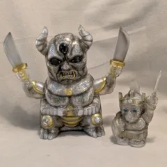 KtoKto シャルデス大魔王VS勇者アウロス対決セット クリアラメ成型/金/銀/黒塗装/CUSTOMのサムネイル