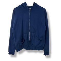 80s-90s Southwest Fullzip Parka Made in USA 【M】 80年代 90年代 サウスウェスト フルジップ パーカー ネイビー アメリカ製 USA製 裏サーマル 古着 ヴィンテージ ビンテージ スウェット