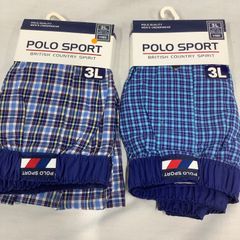 POLO SPORT    メンズ　トランクス　2枚セット　3Lサイズ　C590
