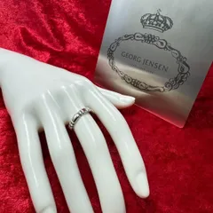 美品リング ♯240B サイズ9号 ジョージジェンセン/  ジョージ・ジェンセン アールヌーボースタイル シルバーリング