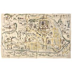 江戸切絵図【霊岸嶋日本橋】尾張屋清七 古地図 江戸切絵図【霊岸嶋日本橋】尾張屋清七 古地図 - メルカリ