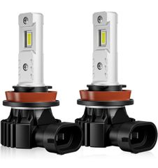 ★「新規爆光ledフォグ」SUPAREE LEDフォグランプ H8 H16 h11 H9 車検対応 DC12V車用 20W 6000K ホワイト 高輝度 一体型 無極性 2個セットのサムネイル
