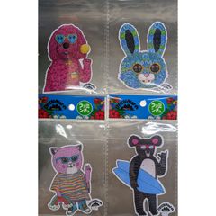 沖縄ファミリーマート限定MULGA　 モルガ　コラボ　ステッカー　ドギー　キャット　コアラ　バニー