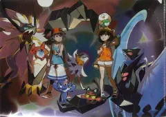 【中古】クリアファイル キービジュアル A4クリアファイル Ultra Alola Adventure 「ポケットモンスター ウルトラサン・ウルトラムーン」 ポケモンセンター限定