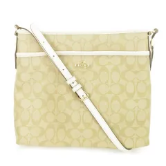 コーチ COACH ショルダーバッグ シグネチャー PVC レザー ロゴ ベージュ F58297 /AH16 ■GY18