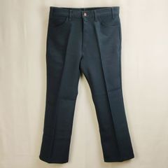 LEVI'S 517 ポリエステル パンツ スタプレ W35 ネイビー