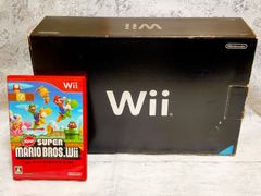 【すぐ遊べるセット】Wii本体一式 ＋ ニュー・スーパーマリオブラザーズ・Wii