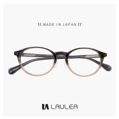 新品】 メンズ 日本製 鯖江 メガネ laulea 眼鏡 la4046 brh ラウレア