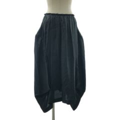 COMME des GARCONS COMME des GARCONS / コムコム | 2023SS | 洗い加工 カットオフ ボリューム ロングスカート | XS | ブラック | レディース