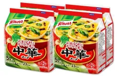クノール 中華スープ 5食入袋×4 味の素 フリーズドライ 具入りスープ 即席スープ 簡単 非常食 備蓄のサムネイル