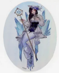 【中古】シール・ステッカー 白雪巴 オーロラステッカー 「バーチャルYouTuber にじさんじ ART OF NIJISANJI」 にじさんじオフィシャルストア 対象商品購入特典