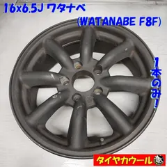 ワタナベ F8F 215/55R17インチ7j(+45)PCD114.3 5穴 2021年タイヤ アルミホイール エイトスポーク