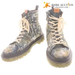 美品❗️glamb レザー シャルドンブーツ　マウンテンブーツ ヴィンチ イタリア製 Mountain Boot レザー トレッキング