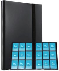 【即日発送】9ポケット 360枚収納 カードファイル トレーディングカード トレカ Protect ファイル Mint (ブラック)