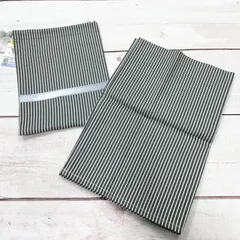 ランチョンマットと袋セット　ストライプ柄