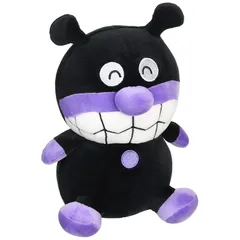 【新品】 セガフェイブ(SEGA FAVE) アンパンマン もちふわ マシュマロ ぬいぐるみ mini ばいきんまん 0
