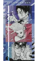 【中古】シール・ステッカー 乙骨憂太＆烏鷺亨子＆石流龍 「呪術廻戦 シールプリントコレクション -死滅回游-」